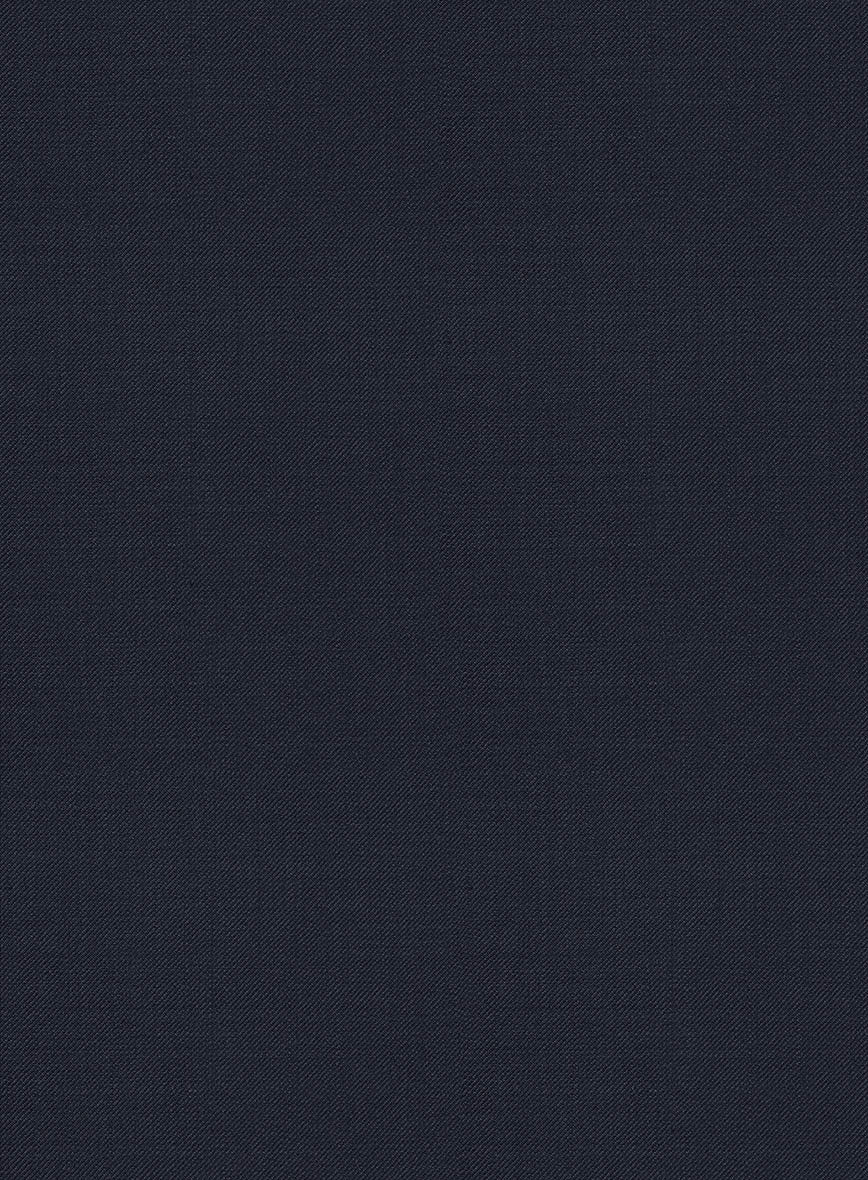 Marco Stretch Navy Blue Wool Suit - Image 7