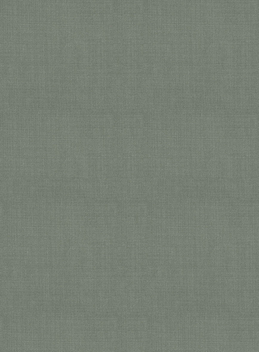Marco Stretch Oak Green Wool Suit - Image 7