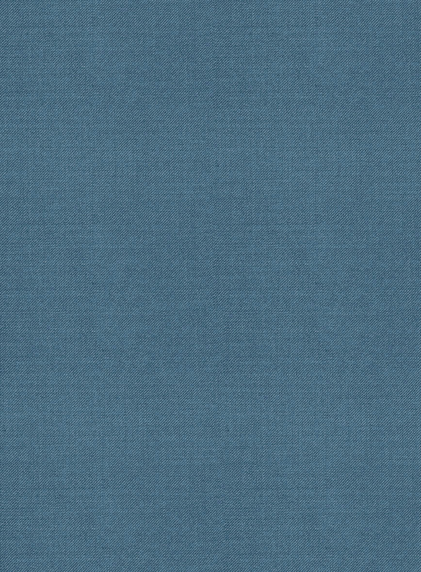 Marco Stretch Rich Blue Wool Jacket - Image 3