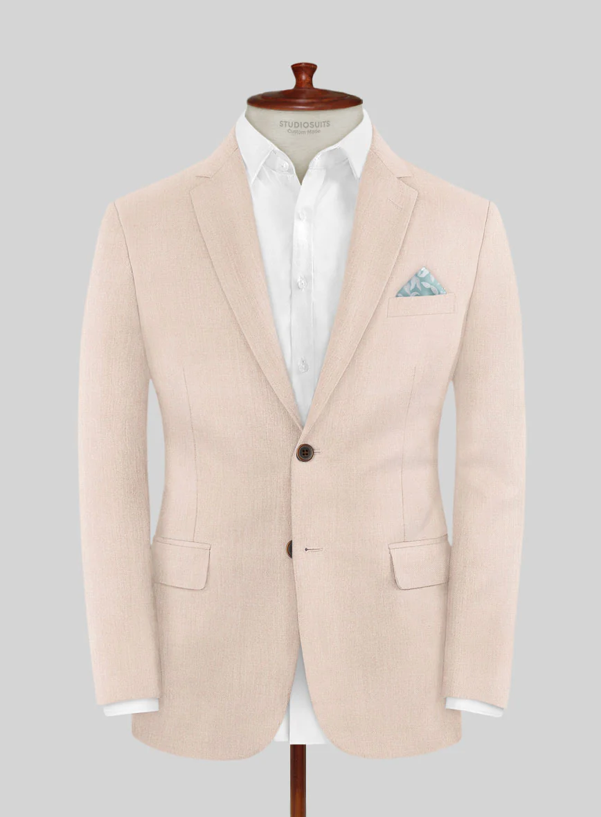 Marco Stretch Rose Gold Suit - Image 3