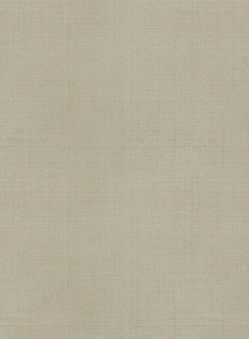 Marco Stretch Royal Beige Wool Pants - Image 3