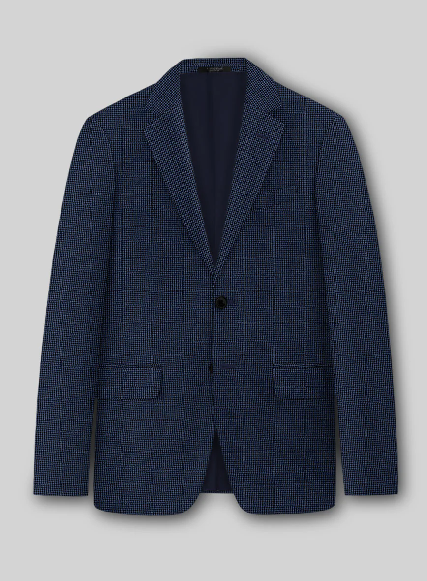 Marco Stretch Serenzi Houndstooth Wool Suit - Image 2