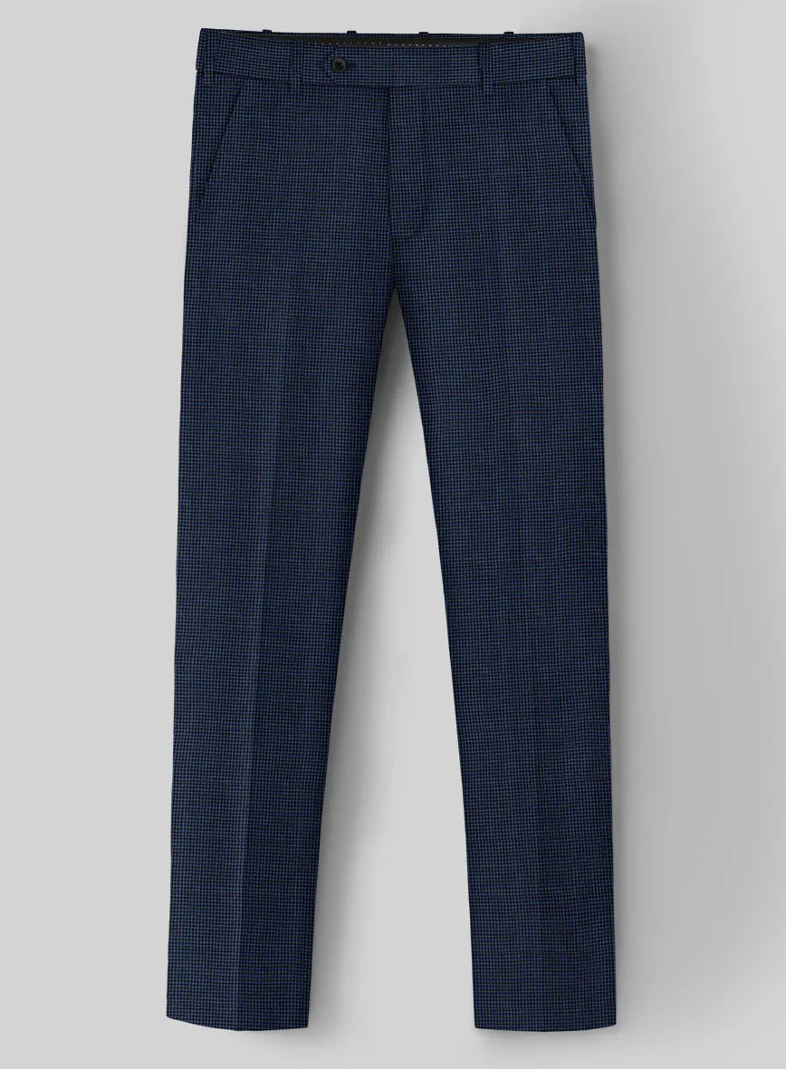 Marco Stretch Serenzi Houndstooth Wool Suit - Image 4