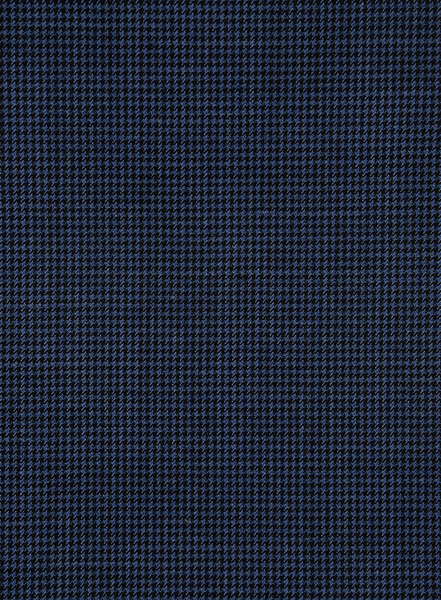 Marco Stretch Serenzi Houndstooth Wool Suit - Image 6