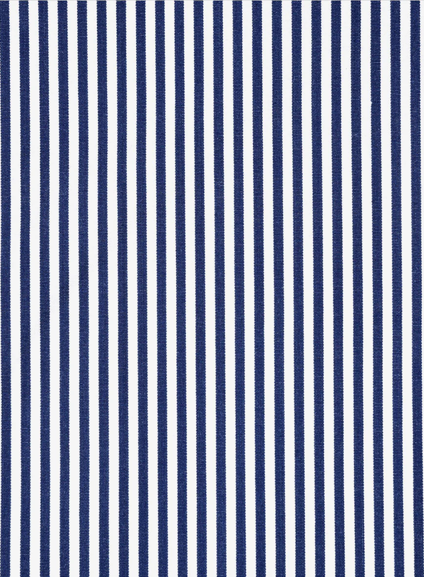Mariner Stripe Cotton Shirt - Image 3