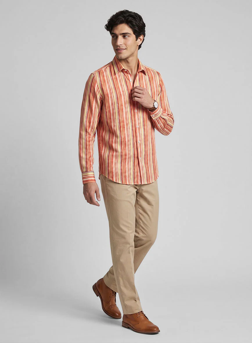 Marnel Silk Cotton Shirt - Image 4