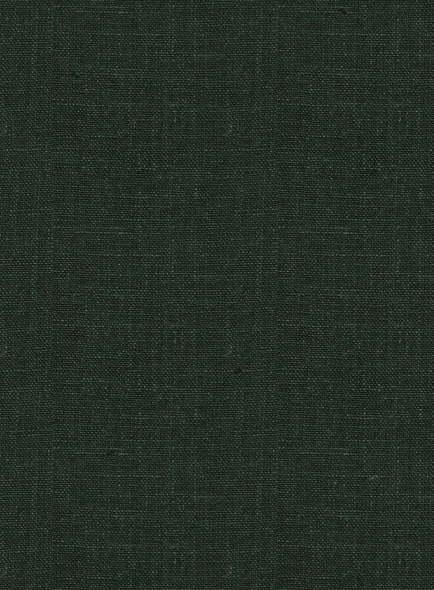 Martini Green Linen Newsboy Cap - Image 5