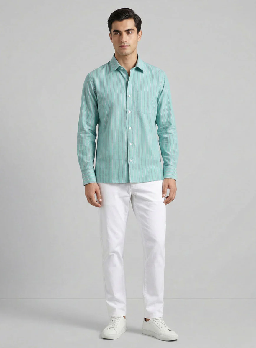 Meadow Track Cotton Shirt - Image 3