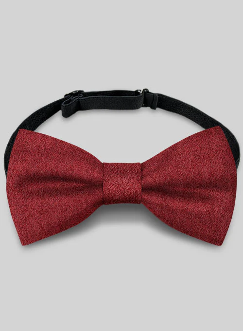 Tweed Bow - Melange Titan Red - Image 2