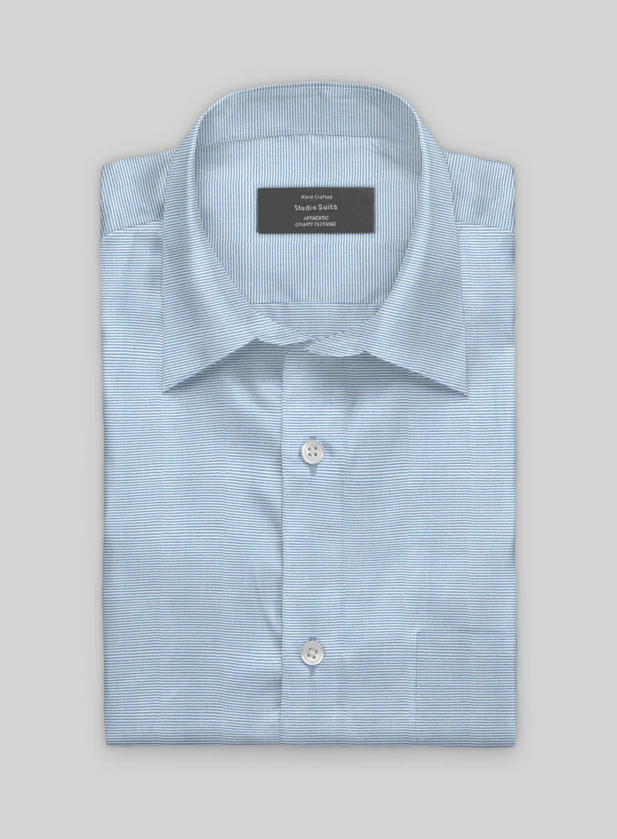 Micro Crest Cotton Shirt - Image 2