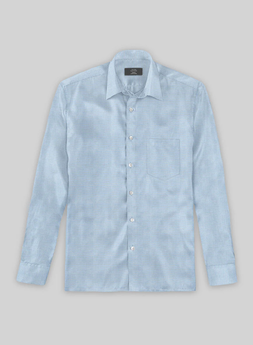 Micro Crest Cotton Shirt - Image 3