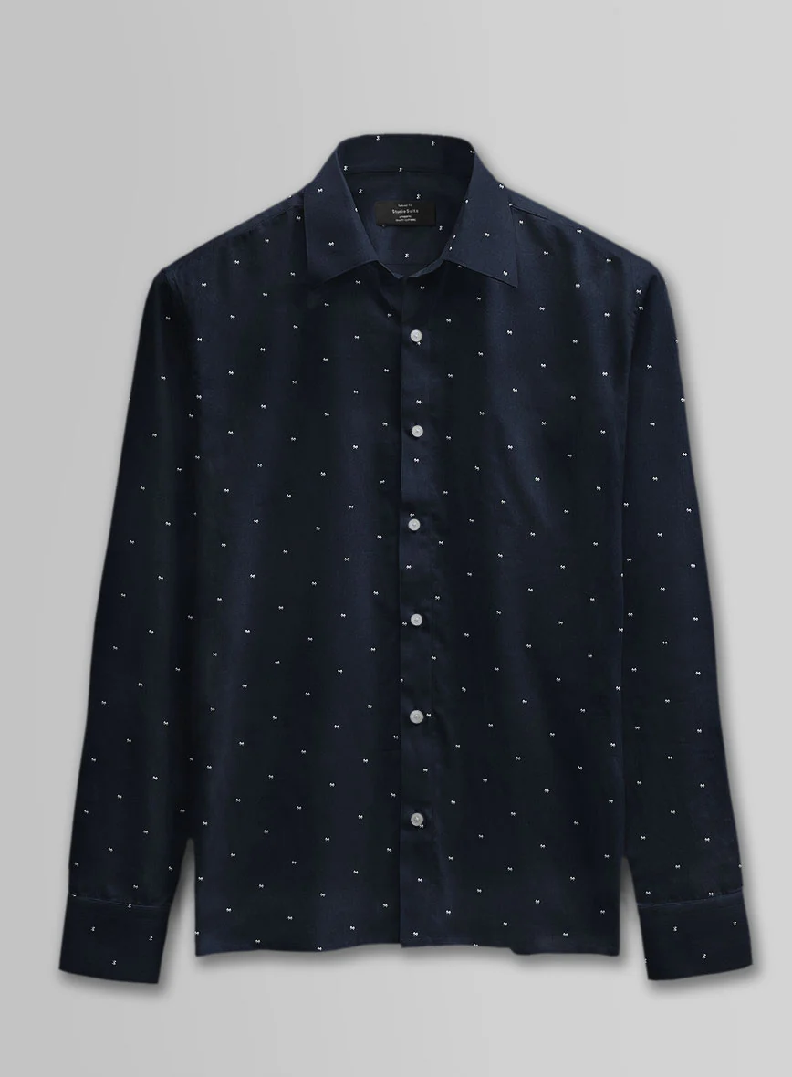 Micro Cross Flag Cotton Shirt - Image 3