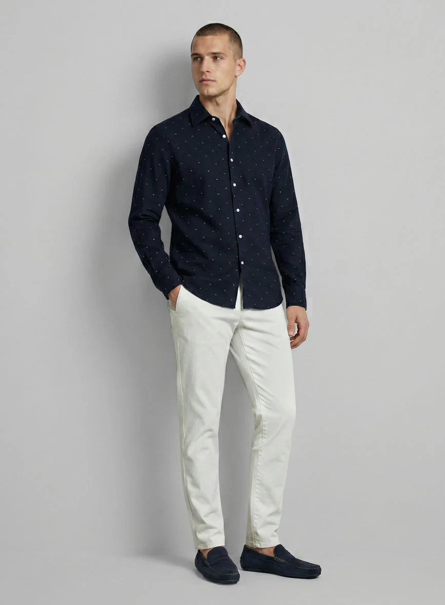 Micro Cross Flag Cotton Shirt - Image 4