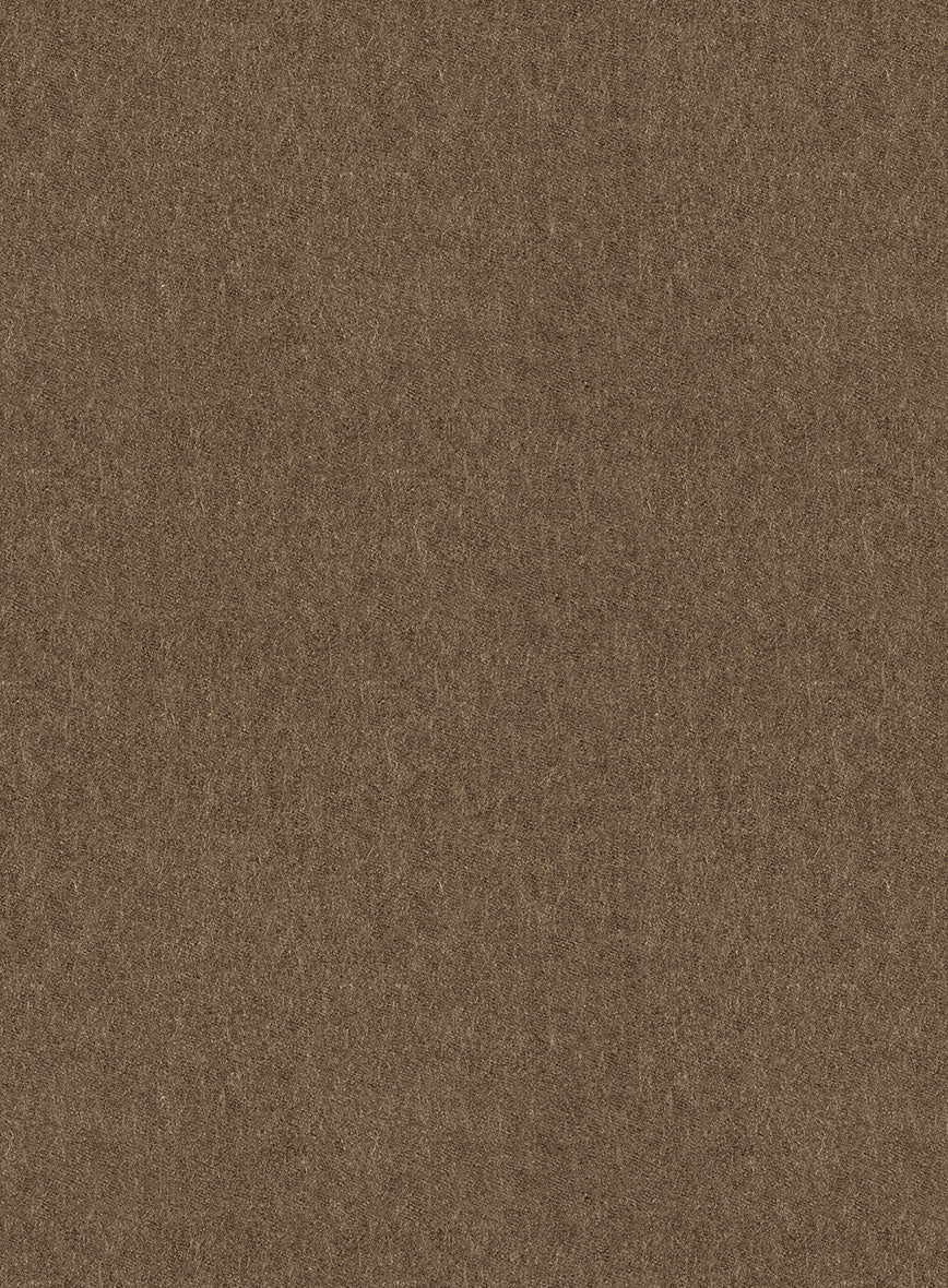 Mid Brown Flannel Wool Suit - Image 6