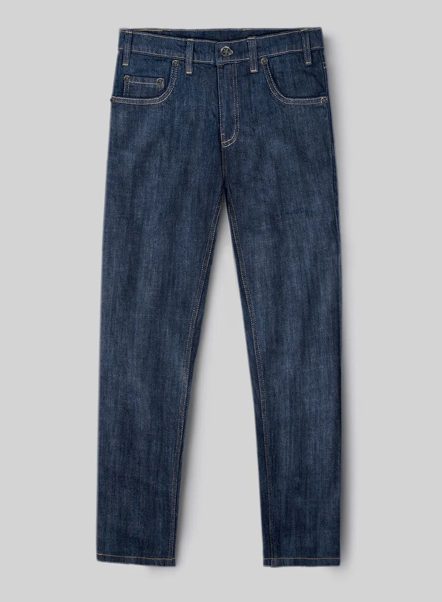 Mid Weight Indigo Jeans - Image 2