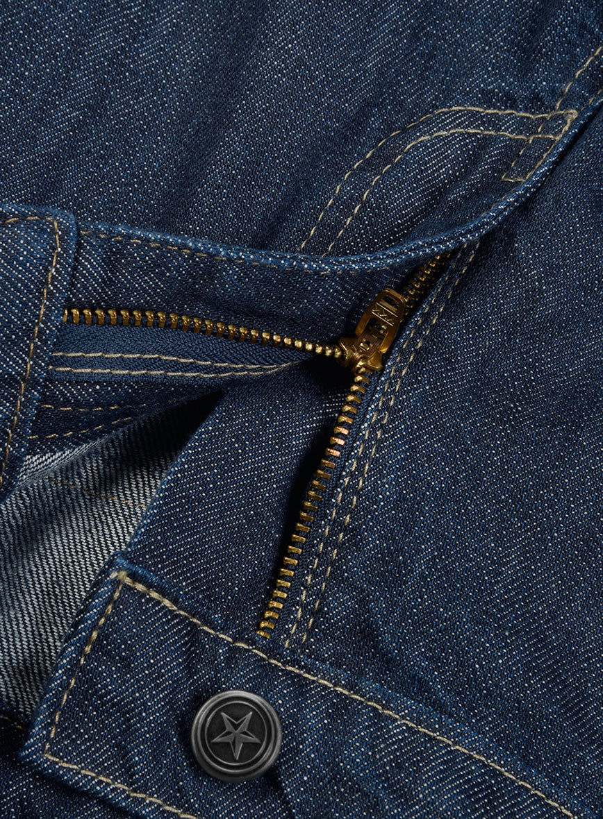 Mid Weight Indigo Jeans - Image 3