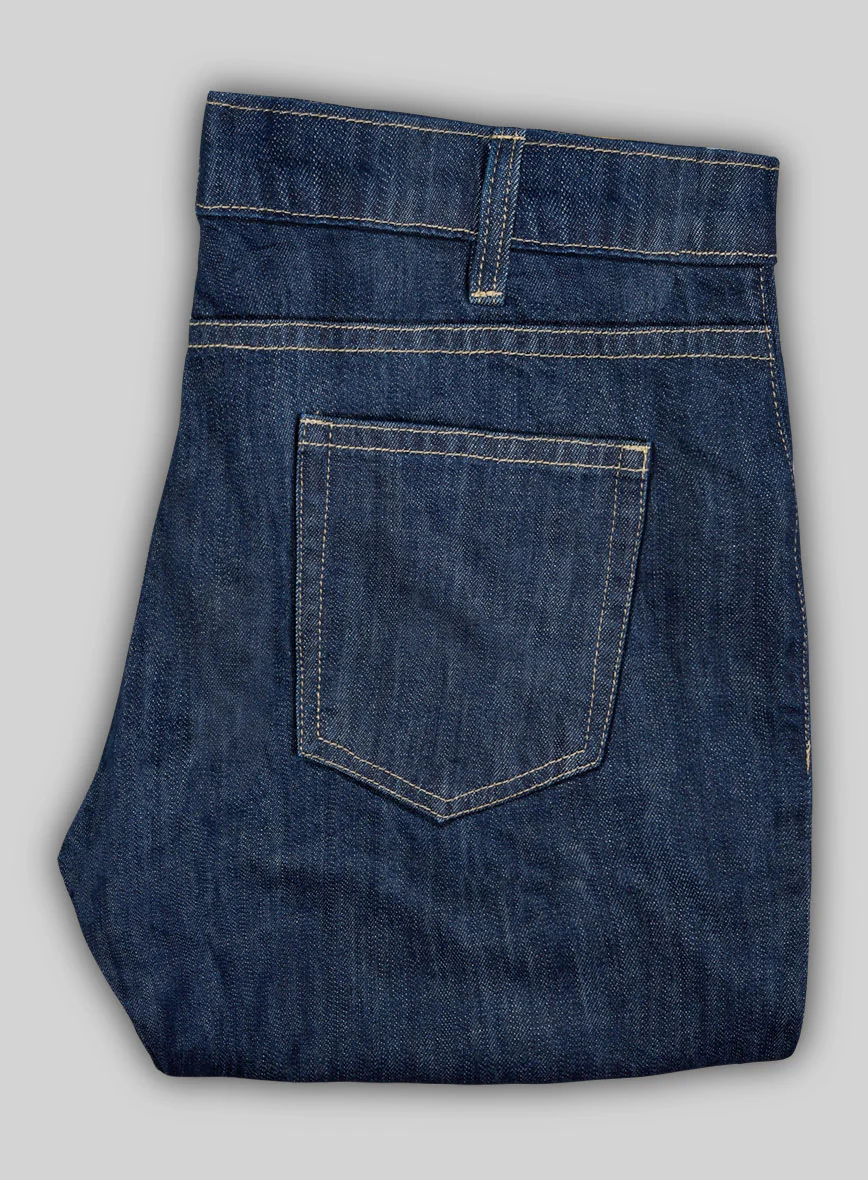 Mid Weight Indigo Jeans - Image 5