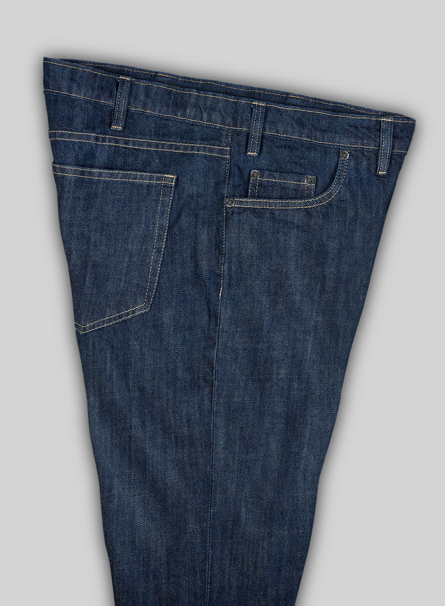 Mid Weight Indigo Jeans - Image 6