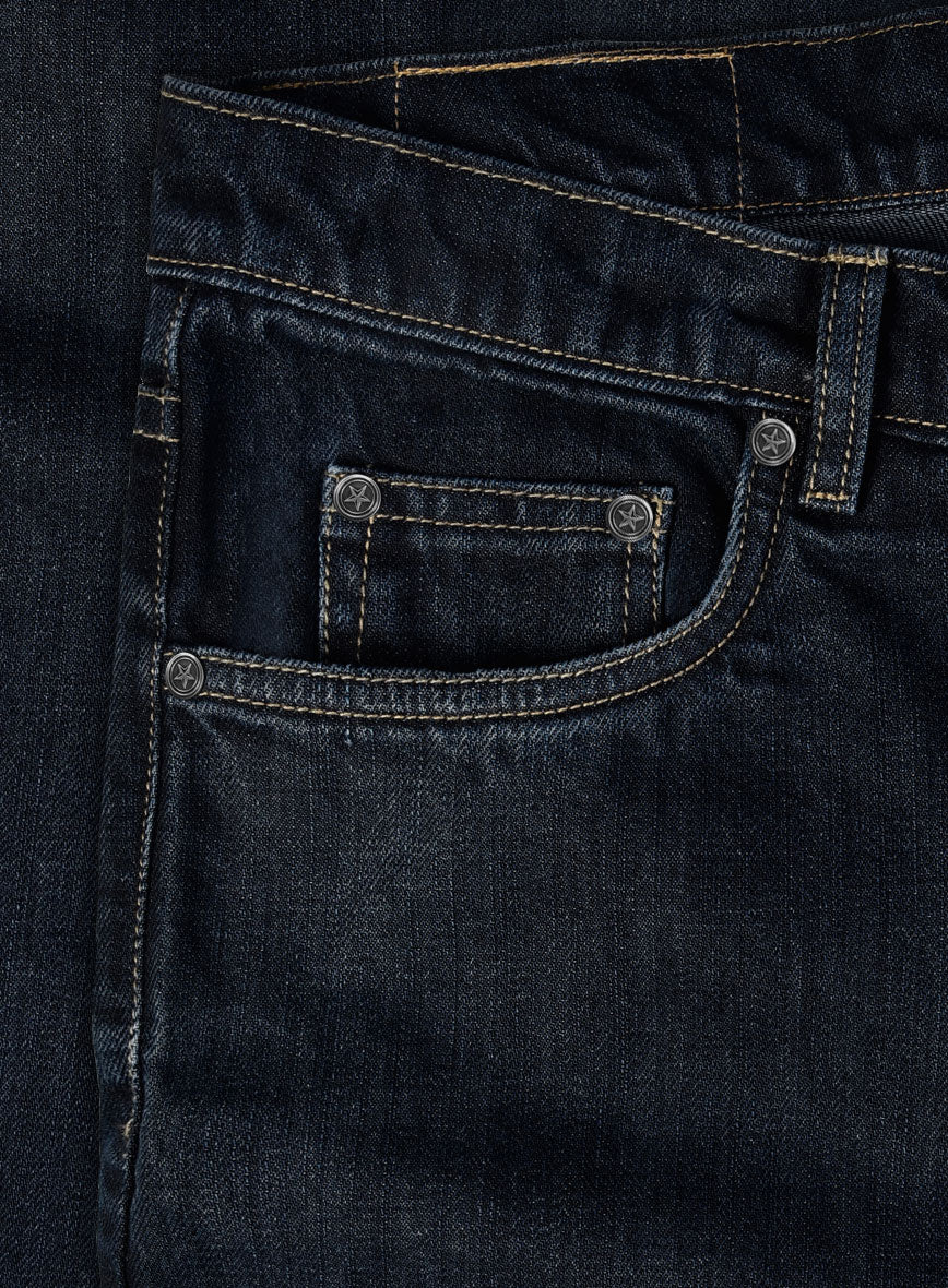 Mid Weight Mud Blue Jeans - Image 4