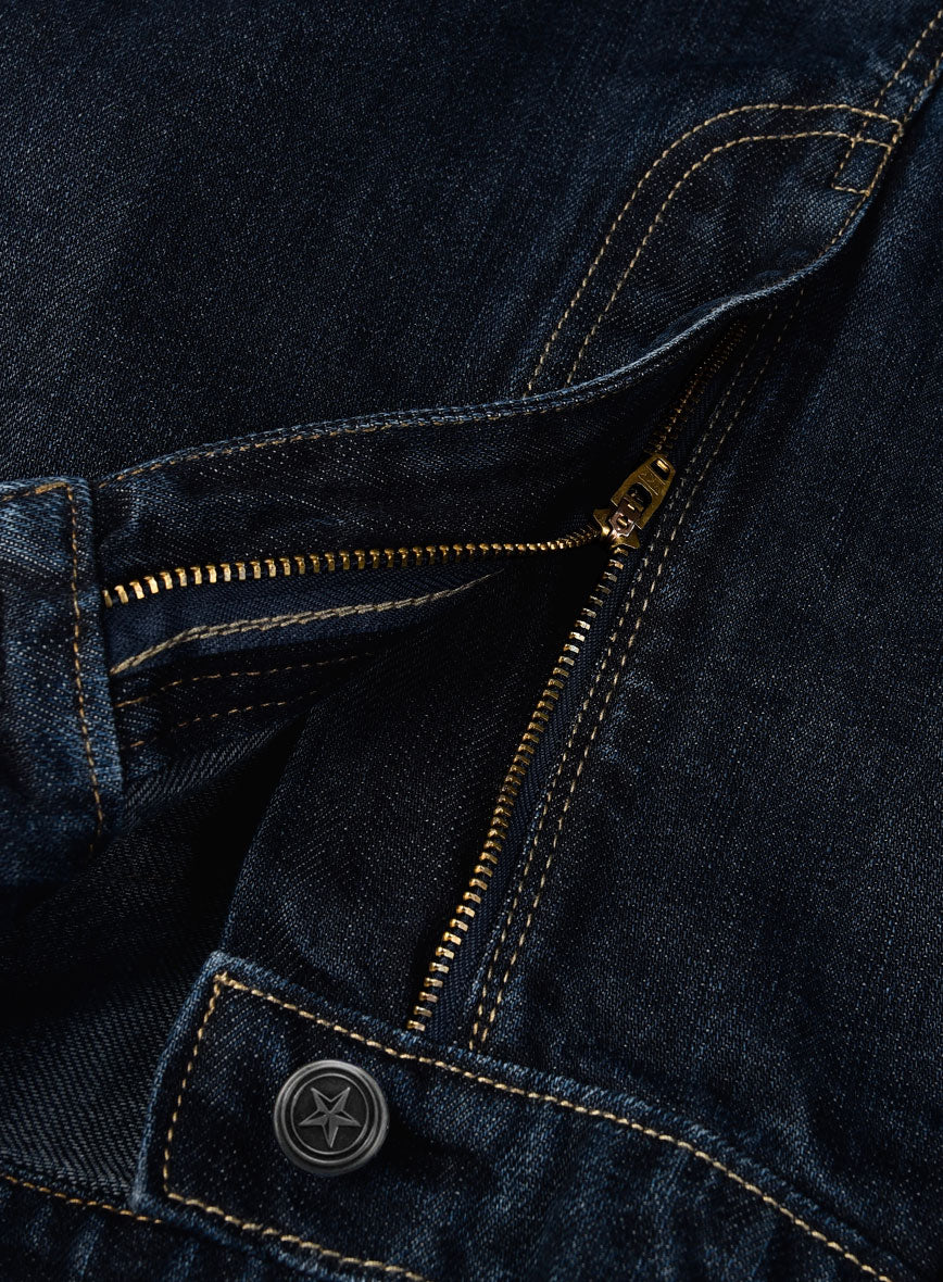 Mid Weight Mud Blue Jeans - Image 5