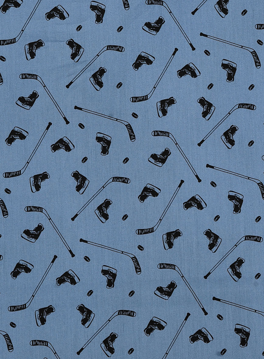 Midnight Rink Cotton Shirt - Image 5