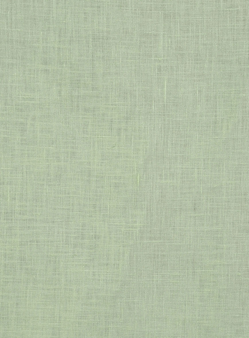 Minted Sage Pure Linen Shirt - Image 5