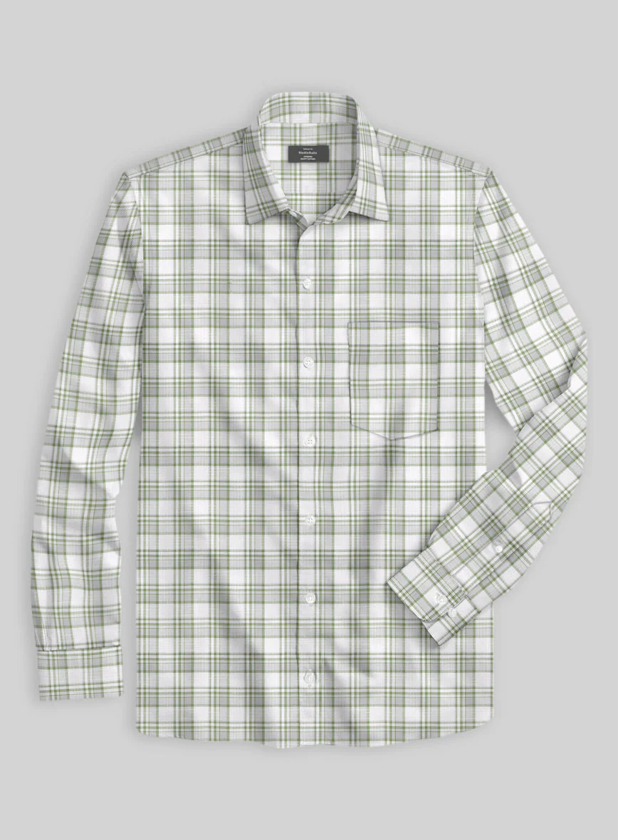 Mintfield Check Cotton Shirt - Image 3