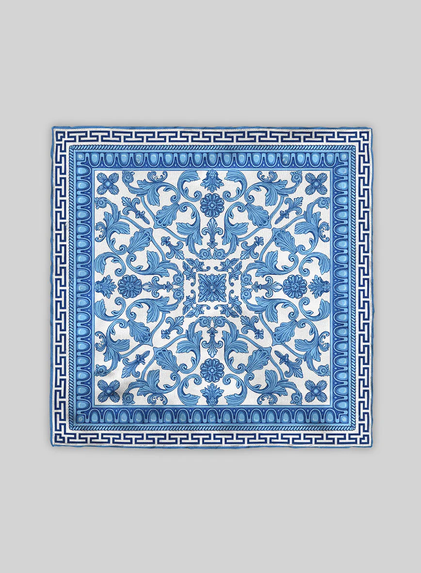 Miraggio Silk Pocket Square - Image 3
