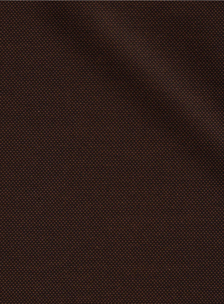 Mocha Dobby Cotton Shirt - Image 5