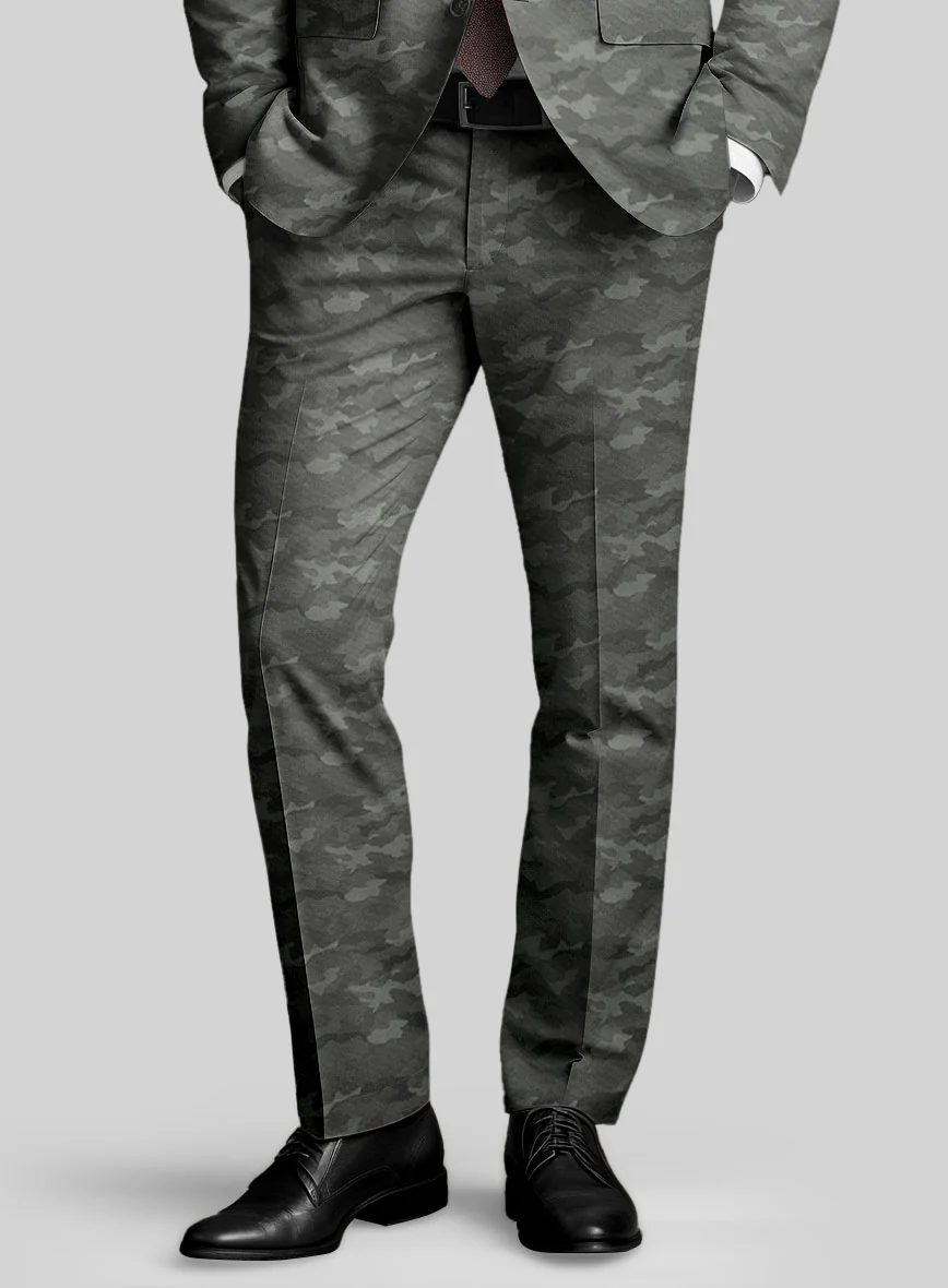 Modern Gray Camo Pants - Image 2