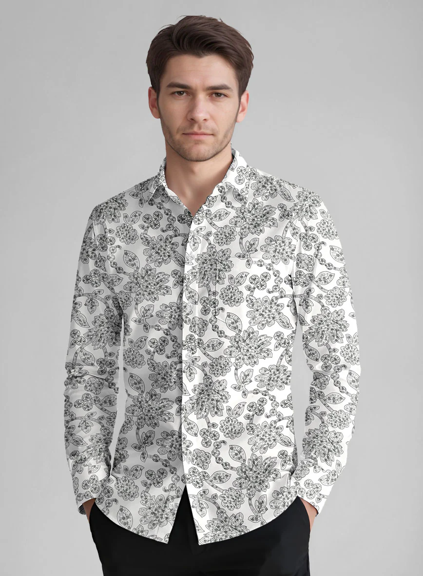 Monoflora Cotton Shirt - Image 3
