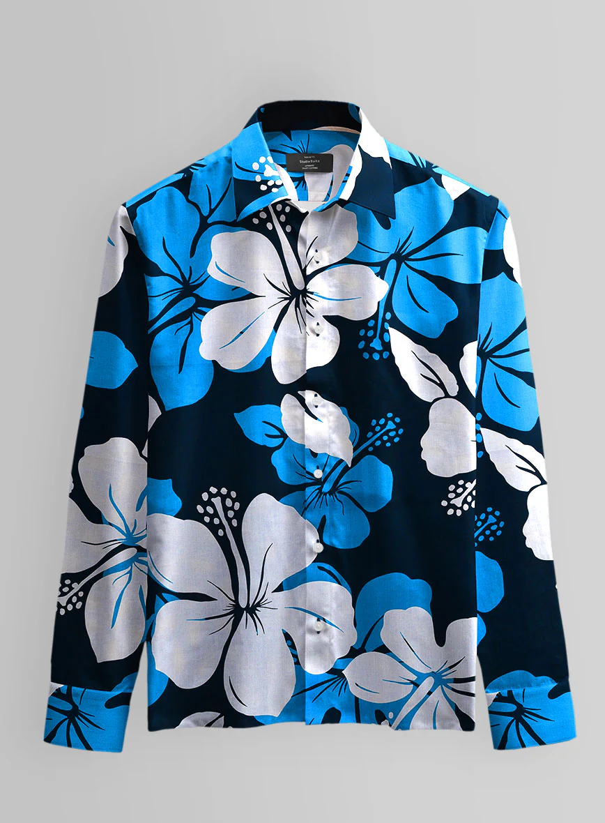 Monolith Bloom Cotton Shirt - Image 3