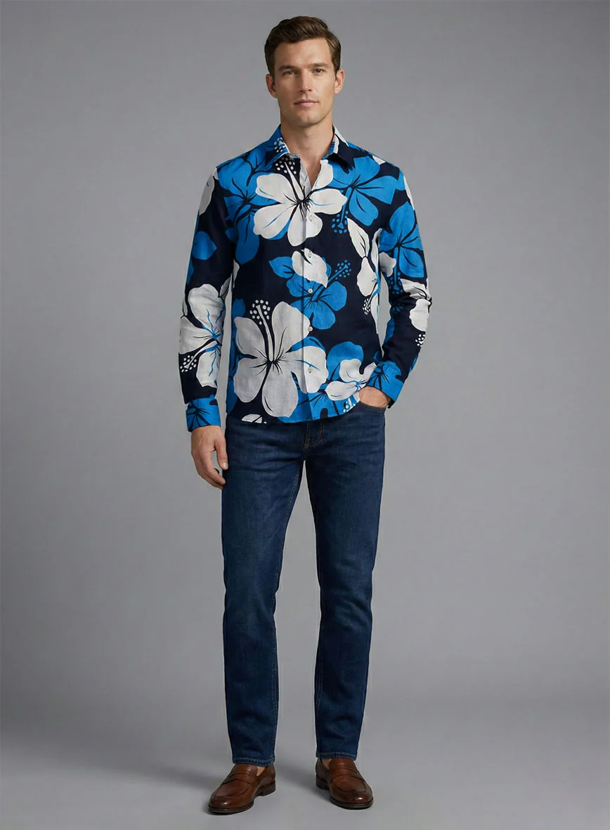 Monolith Bloom Cotton Shirt - Image 4