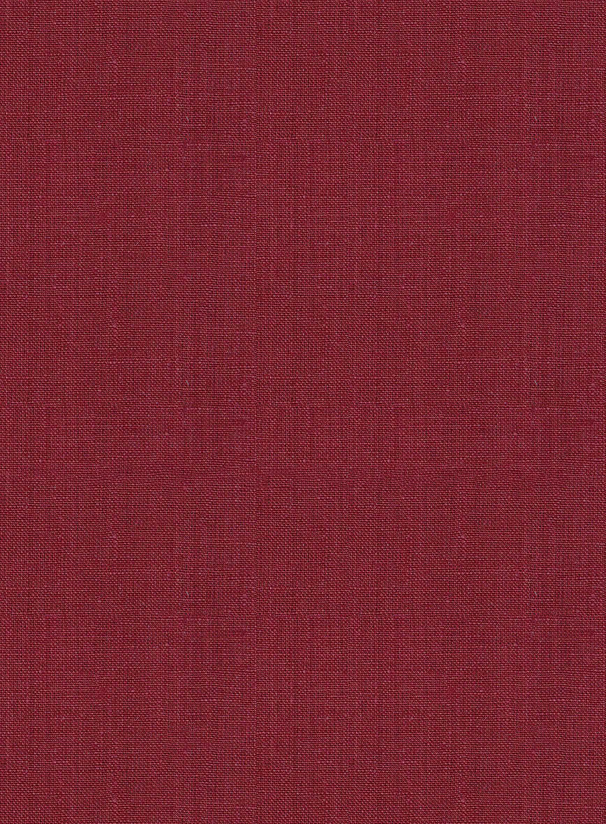 Moscow Maroon Linen Boys Suit - Image 5