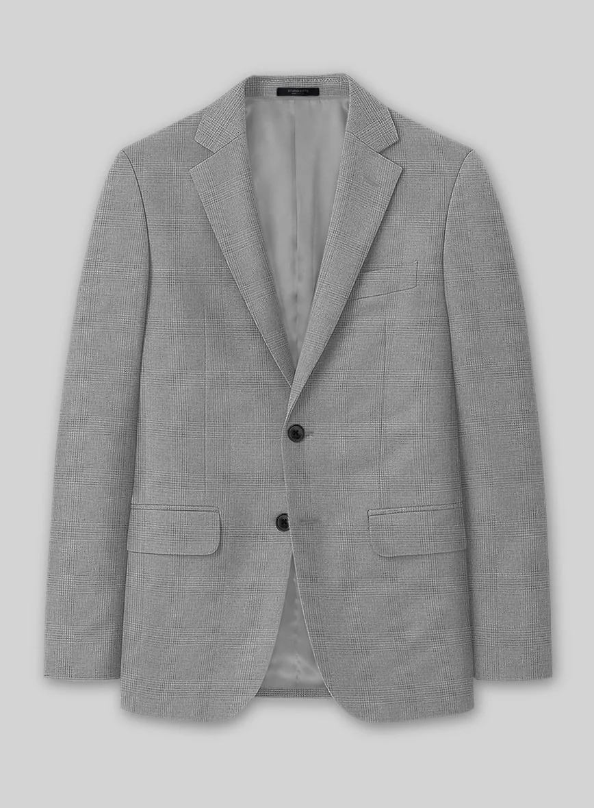 Muted Gray Glen Suit - Image 3