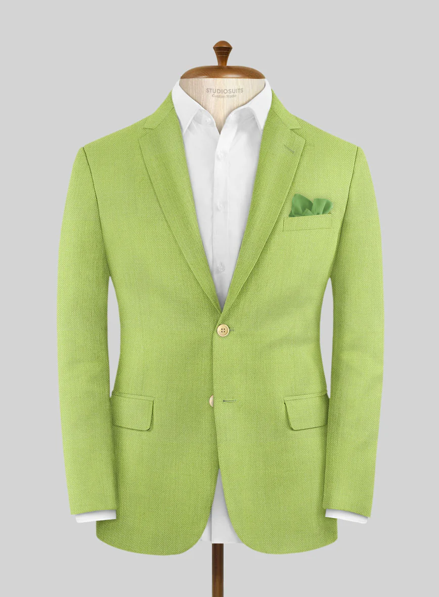 Muted Neon Green Suit - Image 5