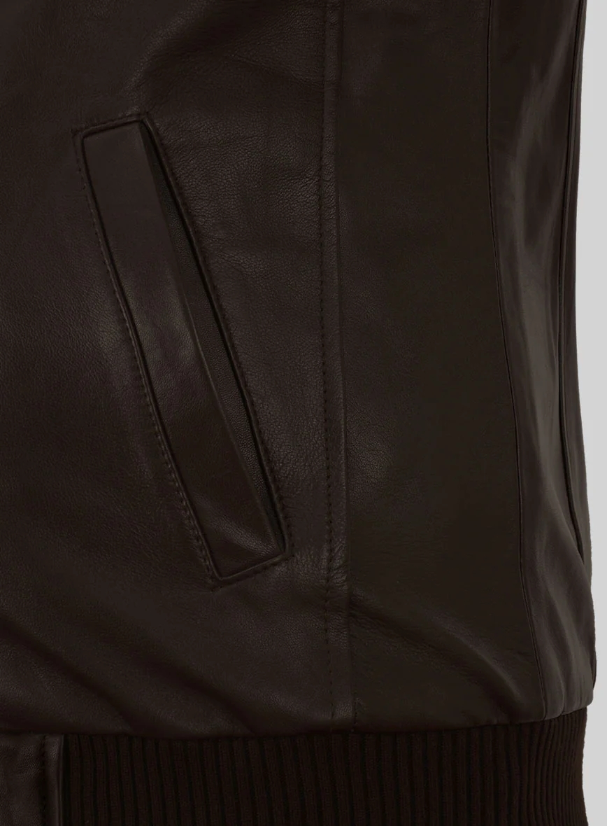 N-1 Bomber Leather Jacket - Image 3