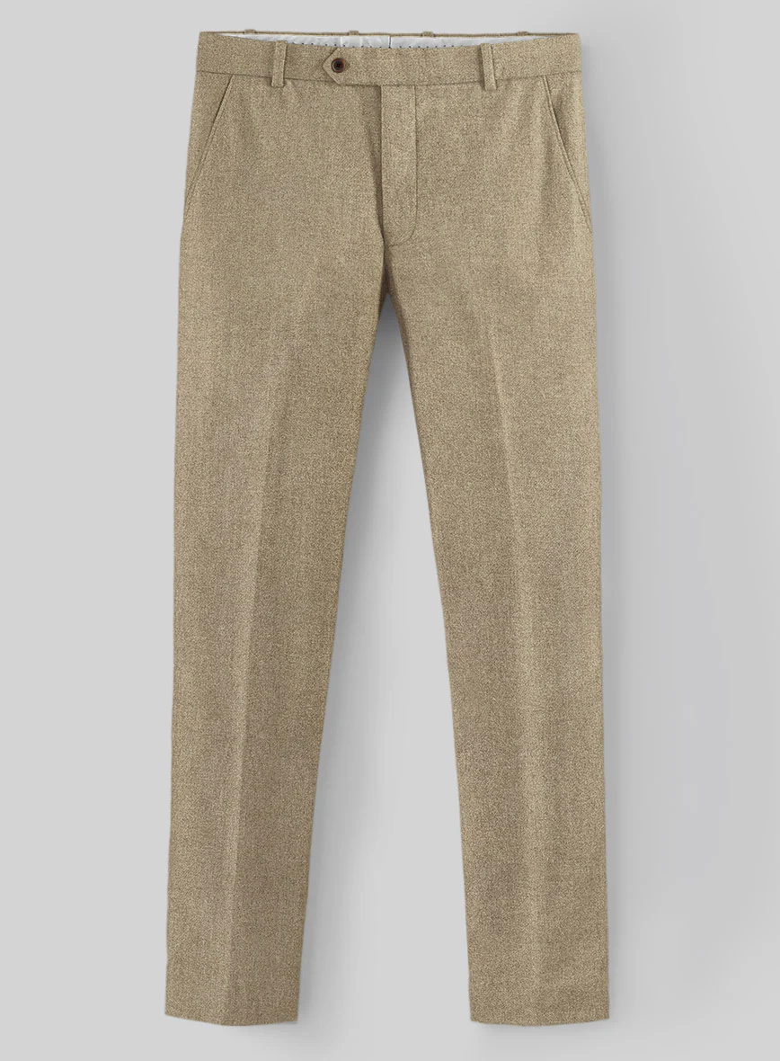 Naples Barista Beige Tweed Suit - Image 5
