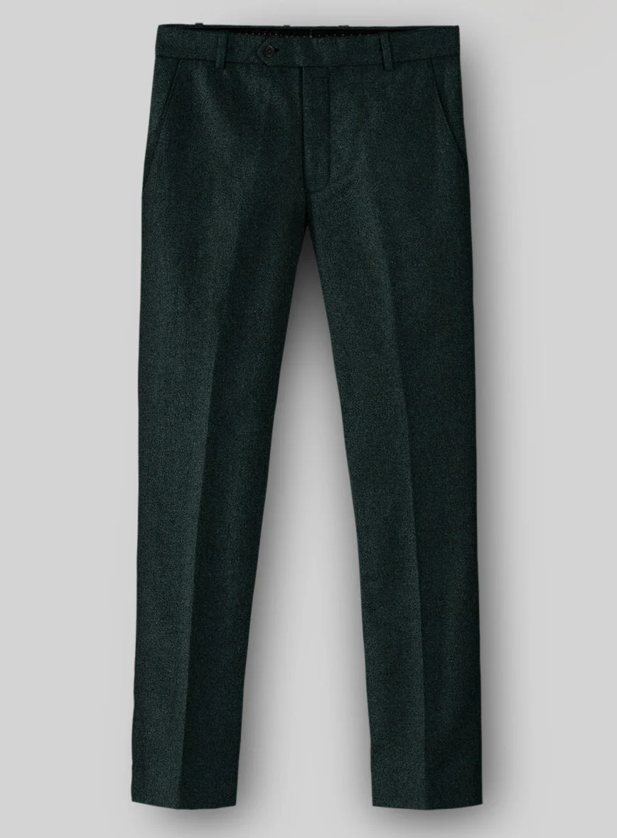 Naples Bello Green Tweed Pants - Image 2