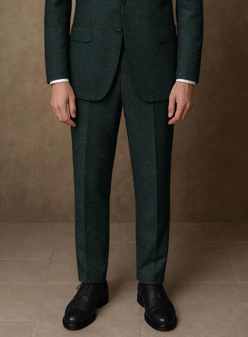 Naples Bello Green Tweed Suit - Image 6