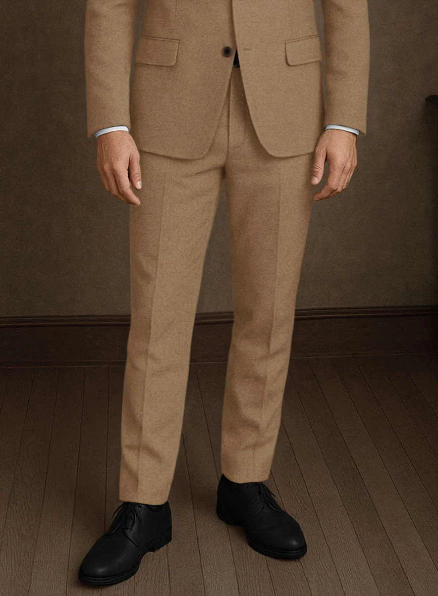 Naples Biscotti Tweed Suit - Image 5