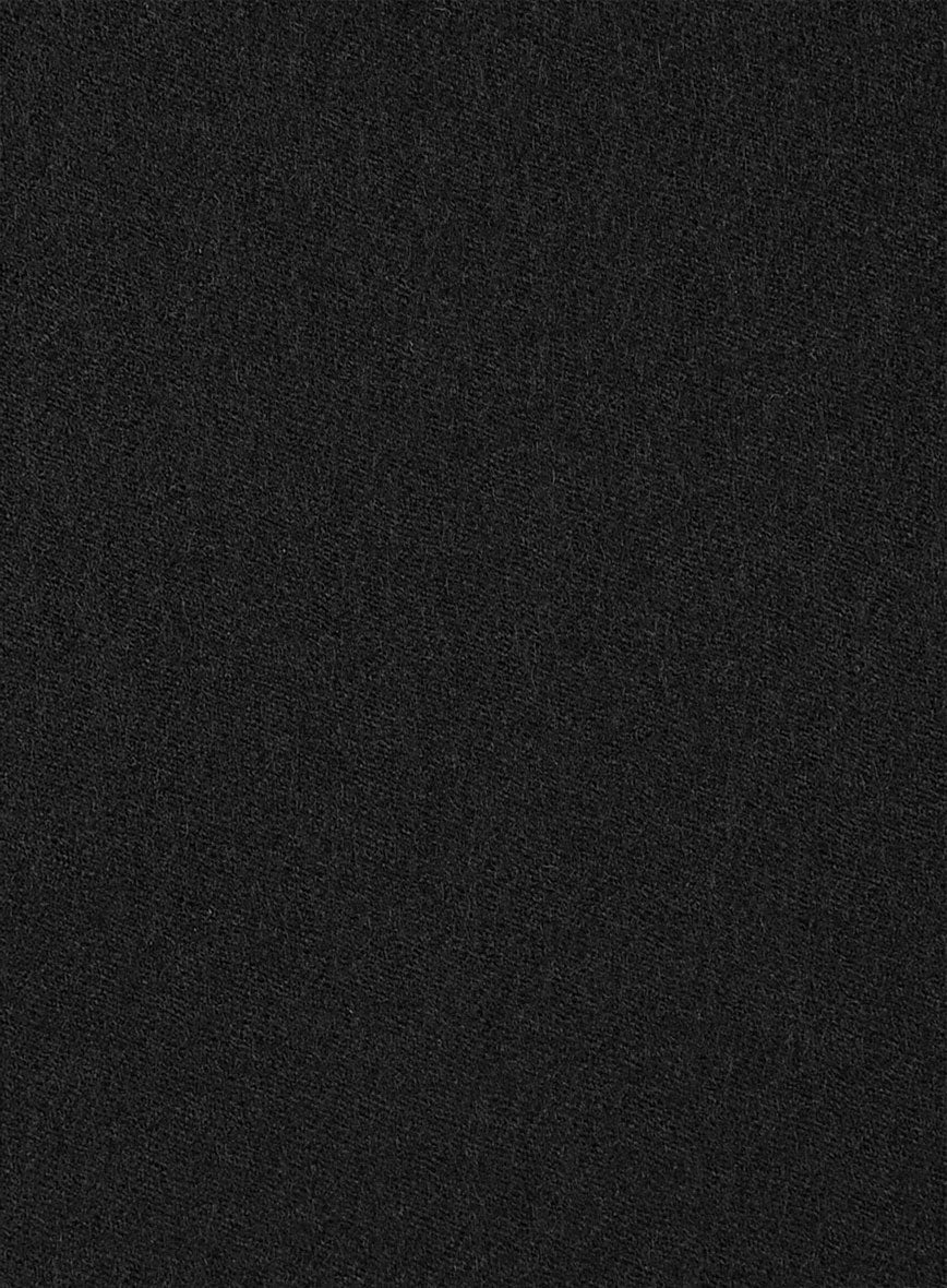 Naples Black Tweed Pea Coat - Image 3