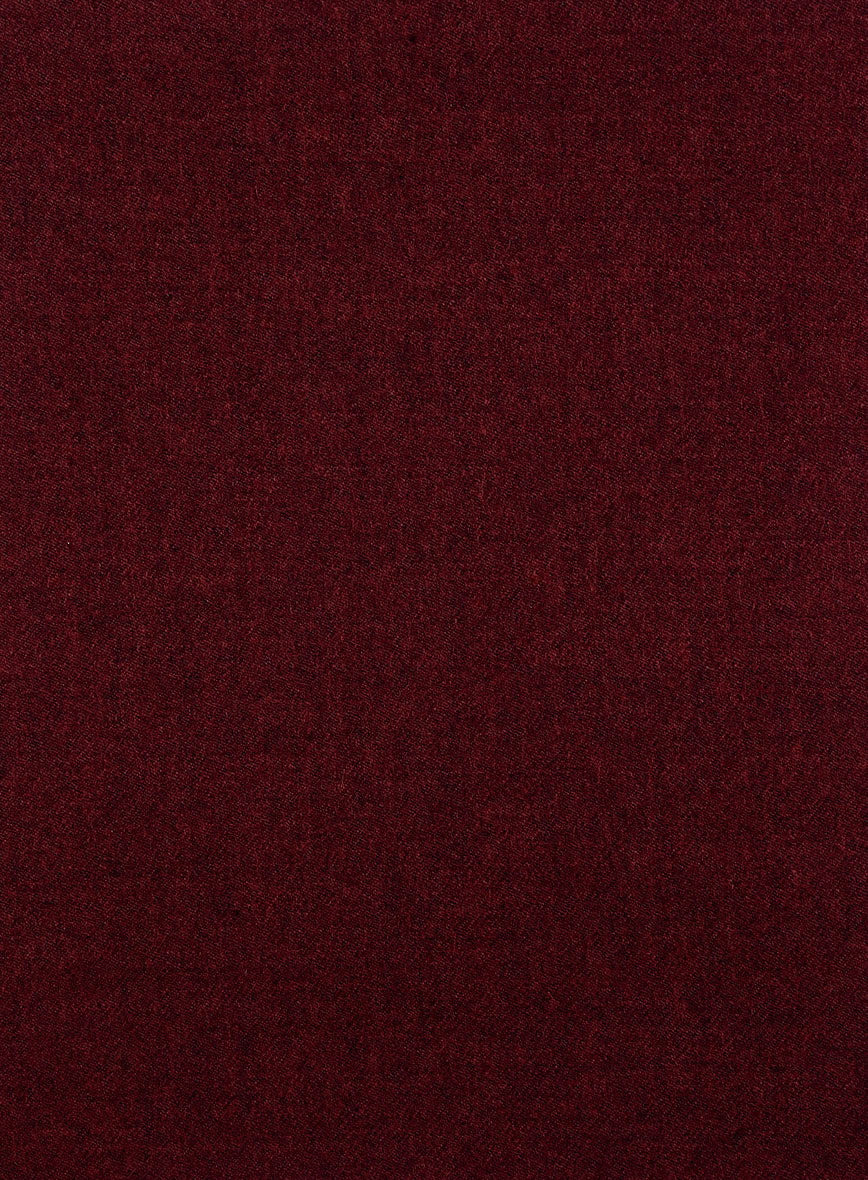 Naples Burgundy Tweed Pants - Image 3