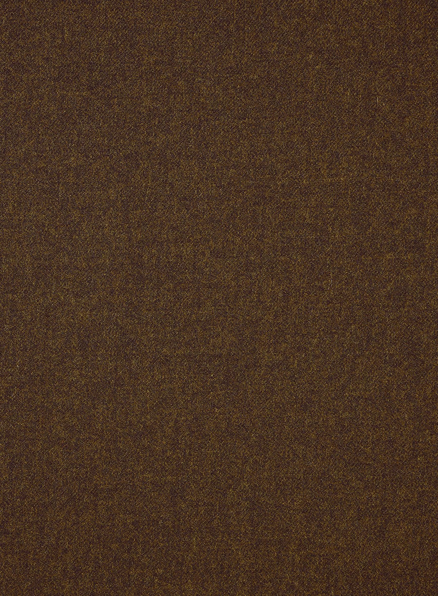 Naples Caffe Brown Tweed Pea Coat - Image 3