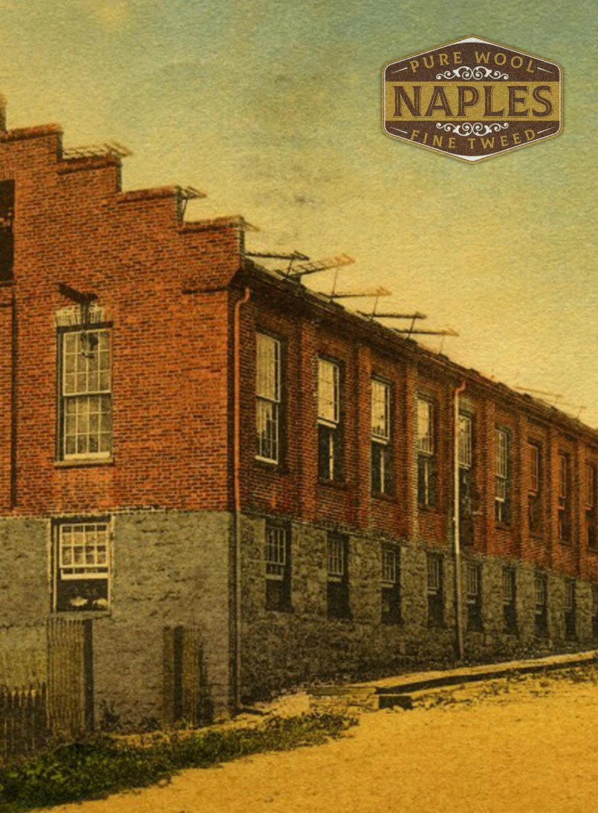 Naples Champagne Tweed Double Breasted Jacket - Image 3