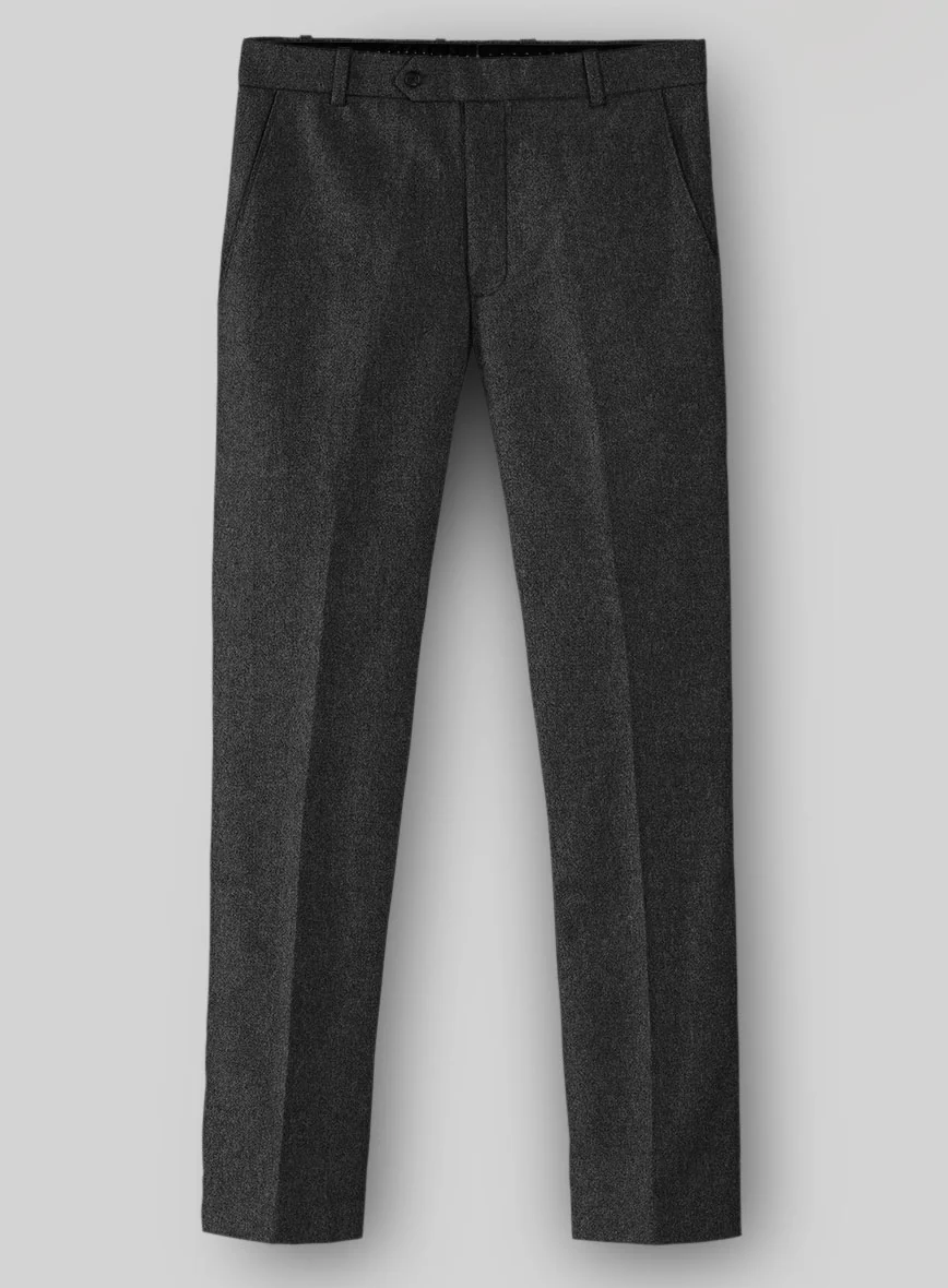 Naples Charcoal Tweed Suit - Image 4