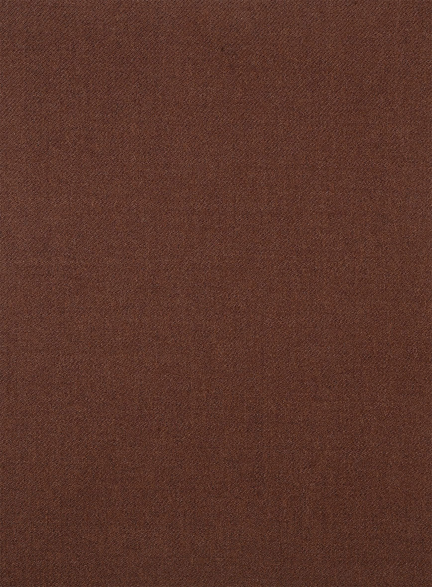 Naples Chestnut Tweed Double Breasted Suit - Image 4