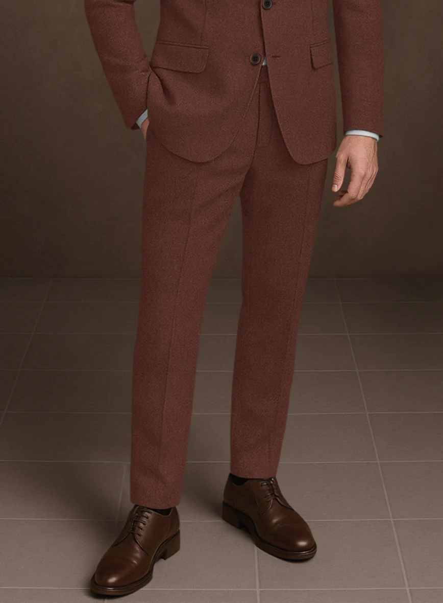 Naples Chestnut Tweed Pants - Image 2