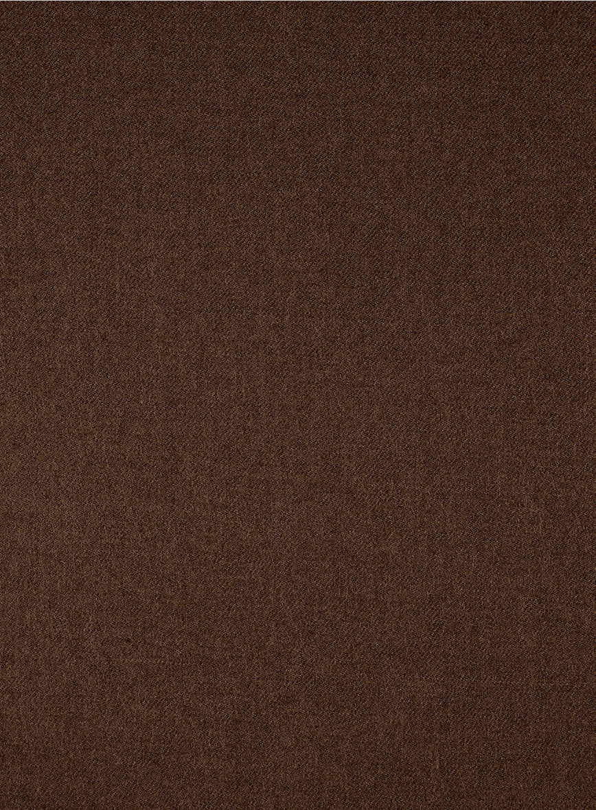 Naples Coffee Brown Tweed Double Breasted Jacket - Image 2