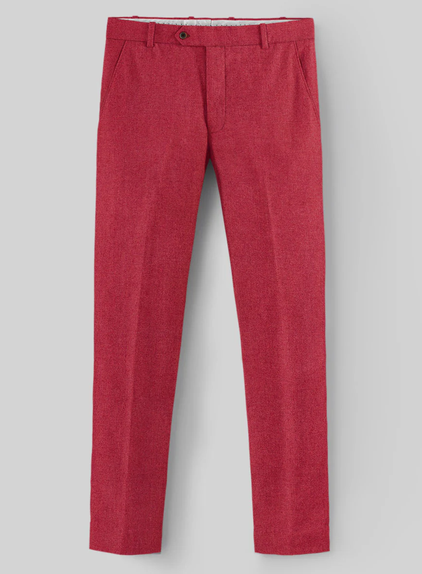 Naples Coral Pink Tweed Suit - Image 4